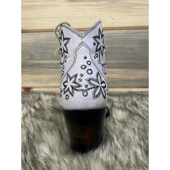 NEW CABORCA SILVER bootie in white and black - Picture 5 of 5